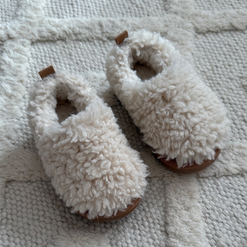 Cozy Cream Kids Shoes from Target